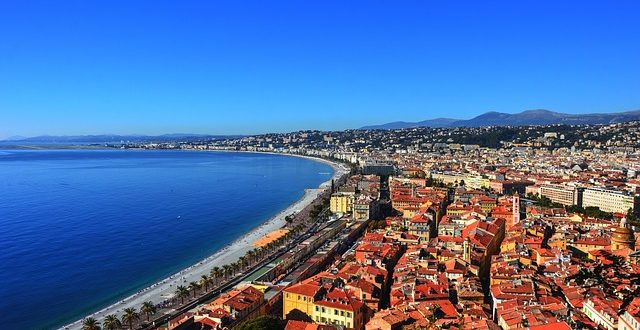 Vue de la ville de Nice.