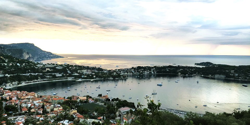 La rade de Saint-Jean Cap-ferrat.