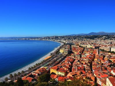 Vue de la ville de Nice.